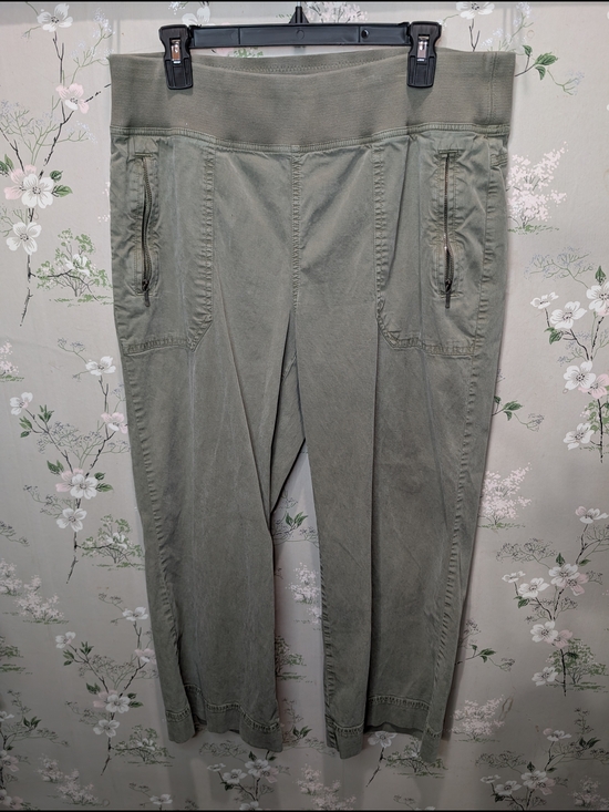 Orvis Pants - Orvis Olive Stretch Waist Lyocell Pants
